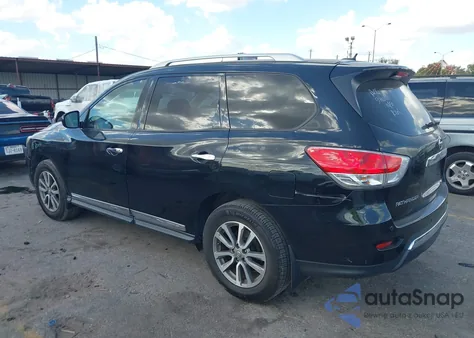 2014 Nissan Pathfinder Sl z USA, uszkodzony, nr VIN 5N1AR2MM6EC729317
